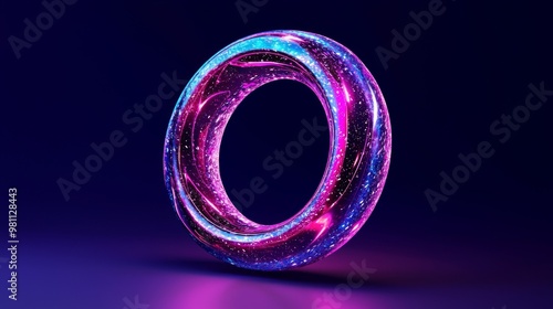 Cosmic Swirl in Viibrant Colors and Shapes photo