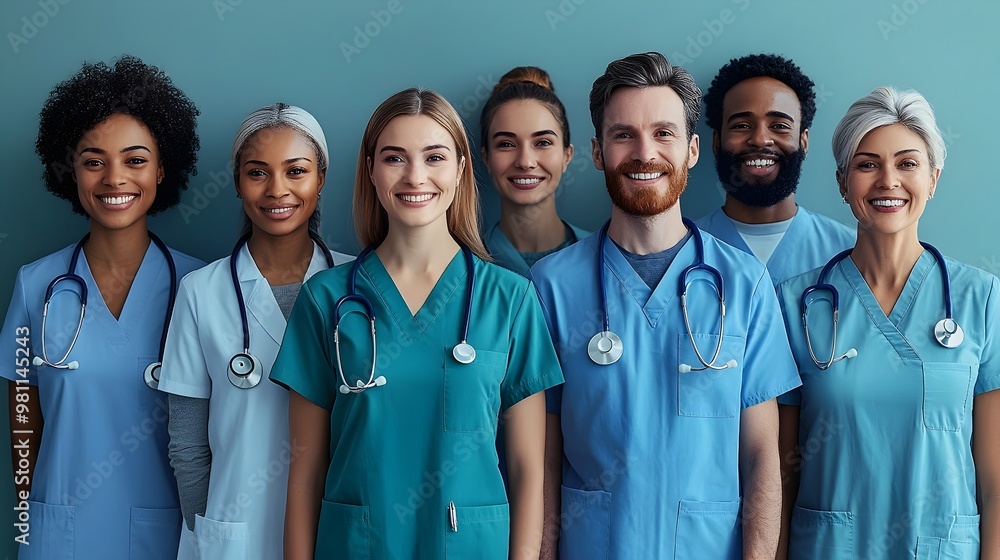 Diverse Healthcare Team Providing Friendly and Compassionate Care Diverse Healthcare Team Providing Friendly and Compassionate Care