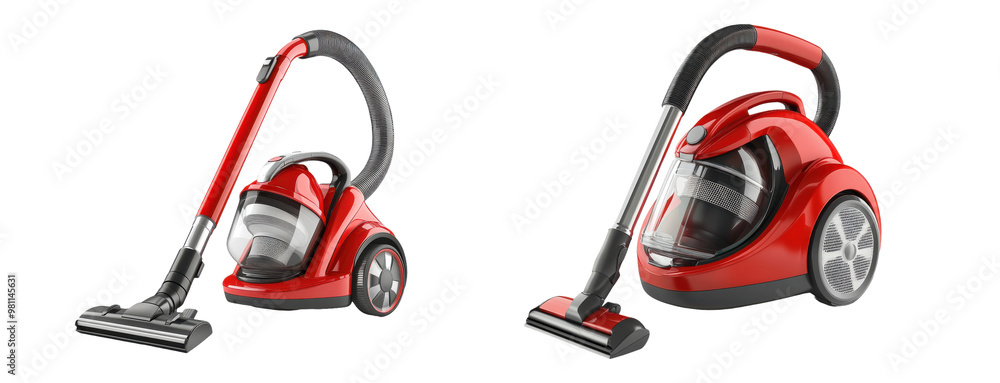 Fototapeta premium Barbed Wire with Concrete Pillars | Isolated on Transparent Background