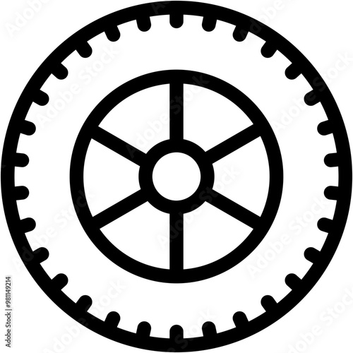 Wheel, Car Painting, Vehicle, Car Repair, Dent Icon