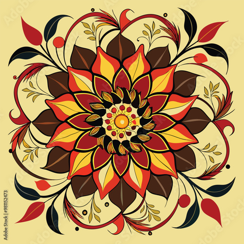 Beautiful Flower design vector