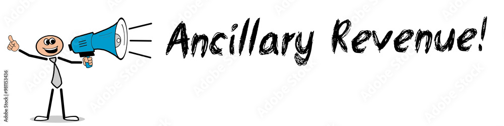 Obraz premium Ancillary Revenue!