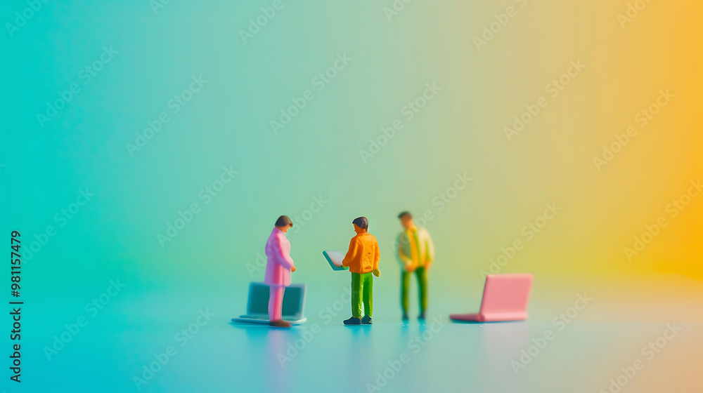 business miniature poster business miniature poster