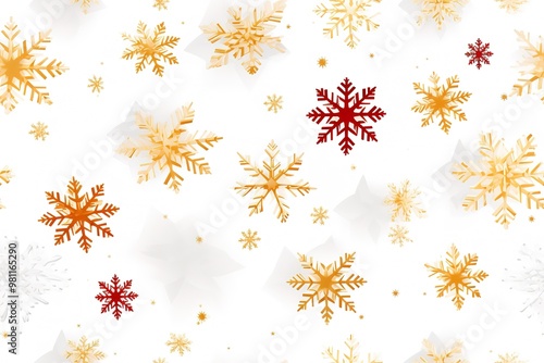 Wallpaper Mural Christmas Seamless Pattern. Coniferous branches, cones, red artificial berries, thuja branches. Pattern for wrapping paper, greeting cards, invitations, fabric, prints. Torontodigital.ca