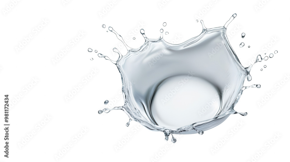 High-speed capture of milk splash with a spherical drop creating an artistic visual, ideal for culinary and photographic projects. High-speed capture of milk splash with a spherical drop creating an artistic visual, ideal for culinary and photographic projects.
