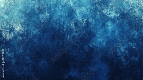Abstract blue texture with varying shades resembling ocean waves, emphasizing depth and movement in a calm environment
