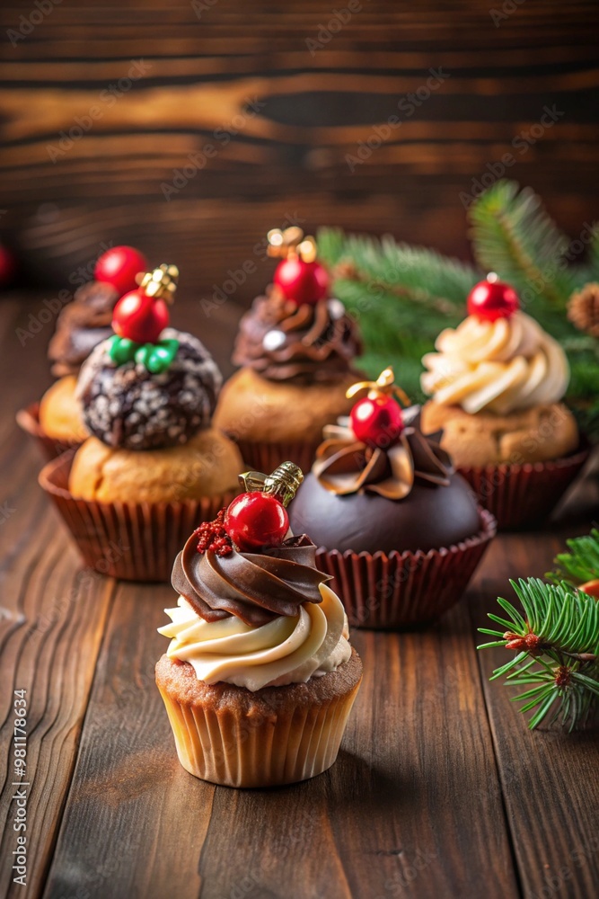 Christmas gingerbread cupcakes Christmas gingerbread cupcakes