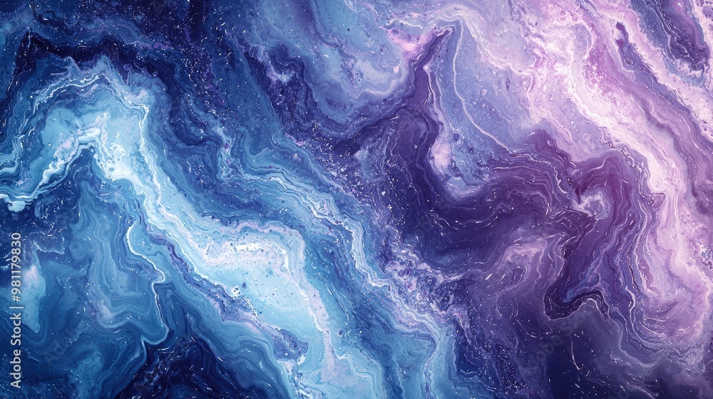 Blue and Purple Marble Counter, Top Down View, Hyper Realistic, 12K, Blue and Purple Marble Counter, Top Down View, Hyper Realistic, 12K,