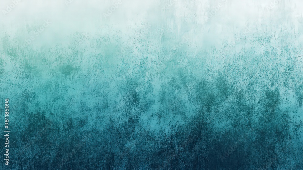 Obraz premium A tranquil gradient background blending soft shades of blue and teal with subtle texture for a calming atmosphere