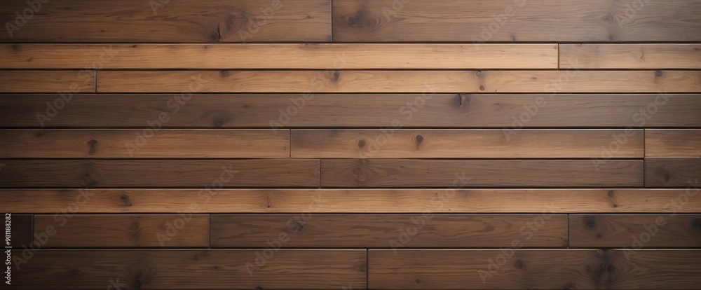 Fototapeta premium surface of brown wood floor texture background