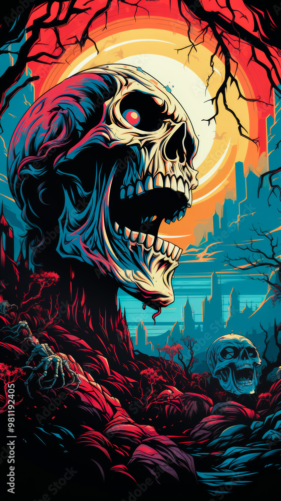 skull art style skull art style