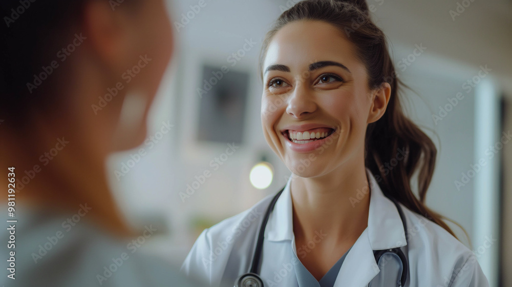 Consultation with a doctor in a doctor's office in a clinic
Consultation with a doctor in a doctor's office in a clinic