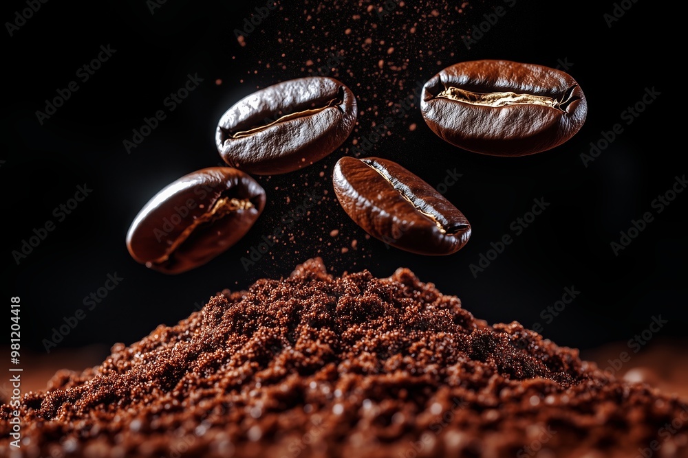 The Art of Coffee: Roasted Beans in Motion The Art of Coffee: Roasted Beans in Motion
