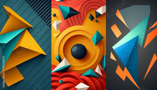 Modern Geometric Design Background