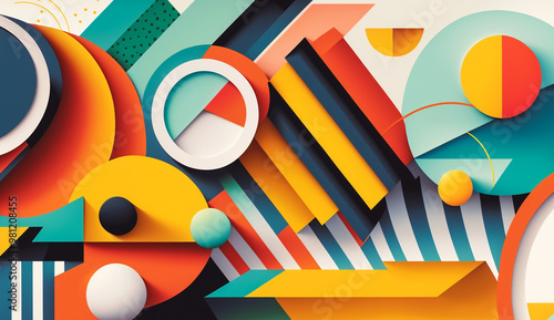 Modern Geometric Design Background