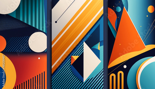 Modern Geometric Design Background