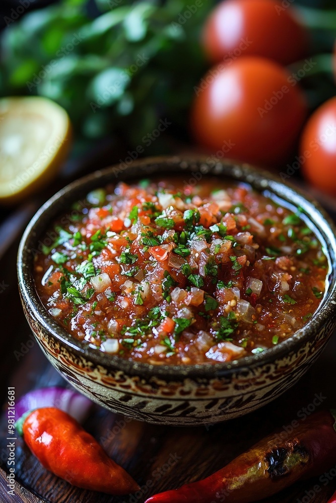 Xnipec - A Yucatan salsa made from habanero peppers, tomatoes, onions, and citrus juice, extremely spicy and refreshing. Xnipec - A Yucatan salsa made from habanero peppers, tomatoes, onions, and citrus juice, extremely spicy and refreshing.