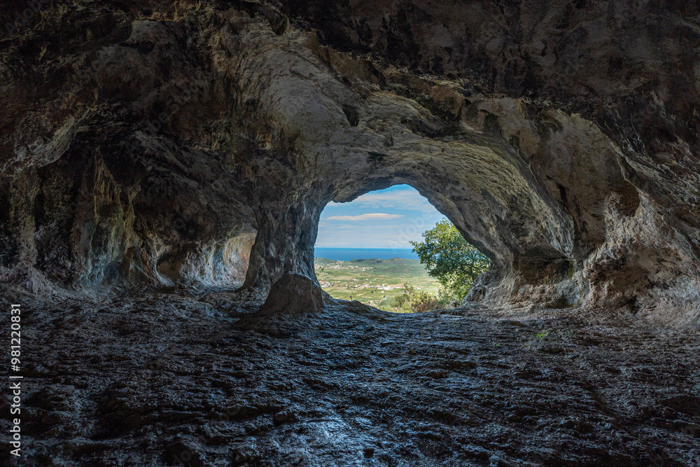 Fototapeta premium Black Cave Kalithea Zakynthos