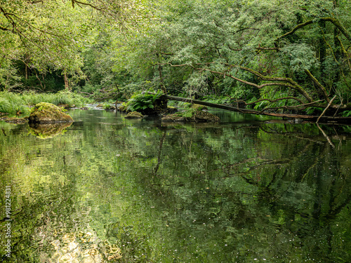 Mandeo River, Betanzos, La Coruña, Galicia, Spain photo