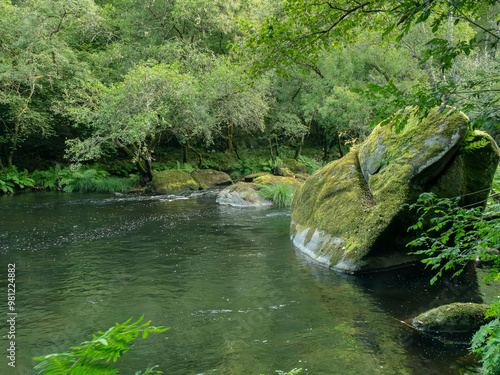 Mandeo River, Betanzos, La Coruña, Galicia, Spain photo