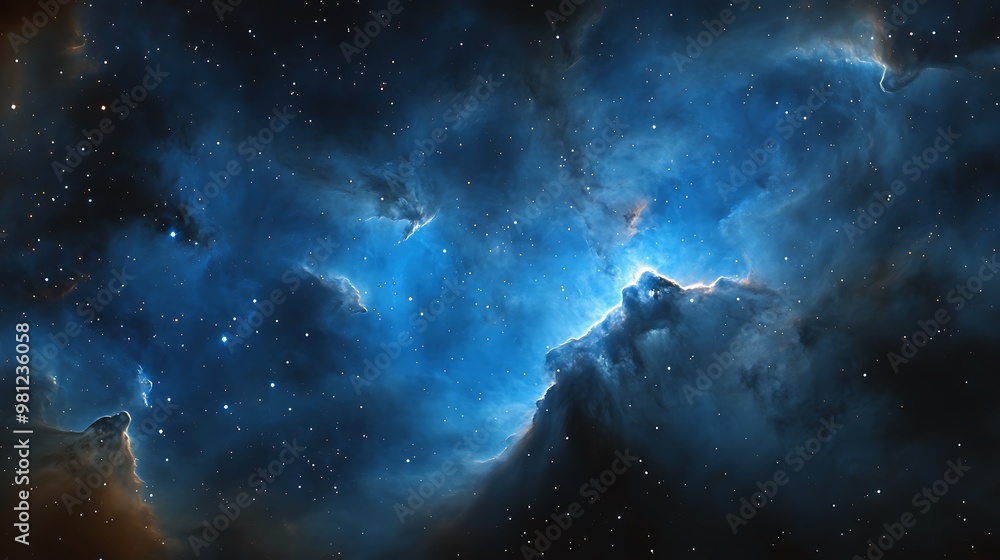 Fototapeta premium Space Galaxy Night Sky With Cosmic Clouds ,Universe science astronomy. Illustration Background