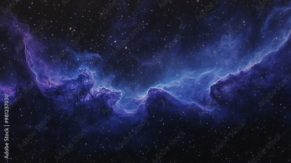 Fototapeta premium Space Galaxy Night Sky With Cosmic Clouds ,Universe science astronomy. Illustration Background