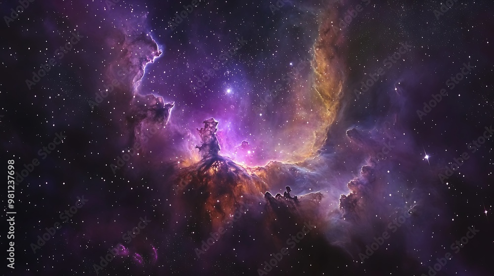 Space Galaxy Night Sky With Cosmic Clouds ,Universe science astronomy. Illustration Background Space Galaxy Night Sky With Cosmic Clouds ,Universe science astronomy. Illustration Background