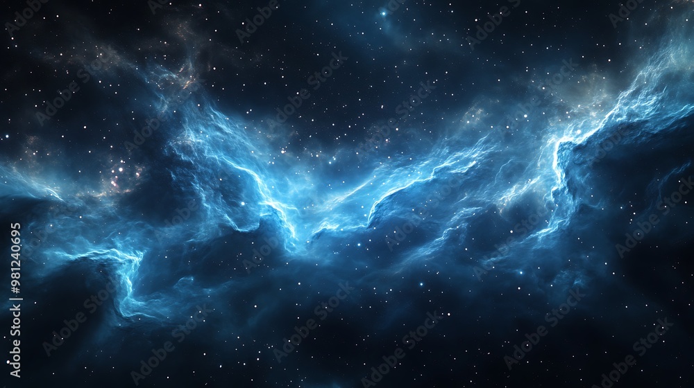 Obraz premium Space Galaxy Night Sky With Cosmic Clouds ,Universe science astronomy. Illustration Background