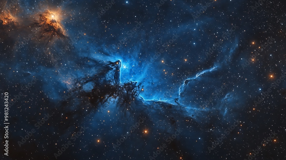 Space Galaxy Night Sky With Cosmic Clouds ,Universe science astronomy. Illustration Background Space Galaxy Night Sky With Cosmic Clouds ,Universe science astronomy. Illustration Background