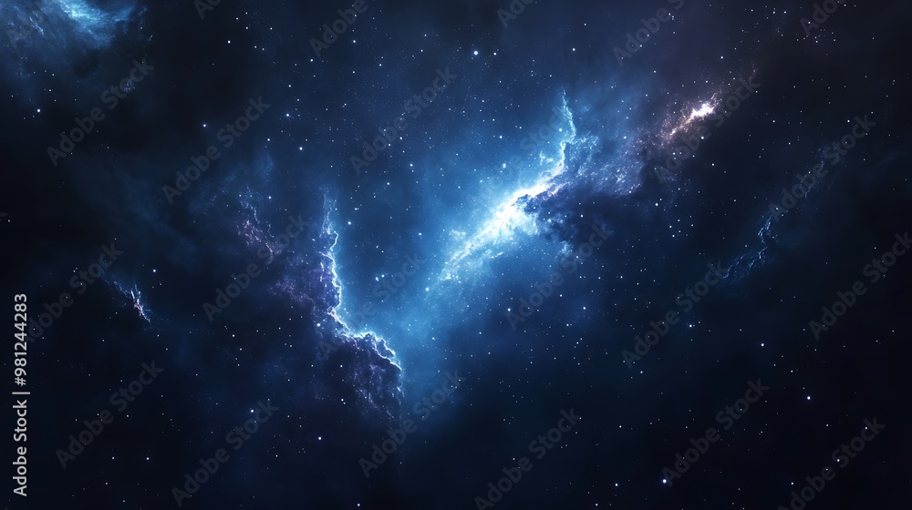 Fototapeta premium Space Galaxy Night Sky With Cosmic Clouds ,Universe science astronomy. Illustration Background