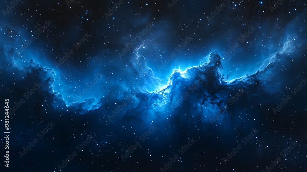 Obraz premium Space Galaxy Night Sky With Cosmic Clouds ,Universe science astronomy. Illustration Background