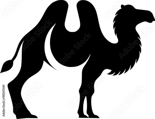 Camel Design for Use in Adventure and Safari-Themed Merchandise