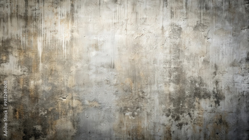 Abstract grunge concrete wall texture in distressed style, background, rough, urban, worn, weathered, aged, cracked, damaged