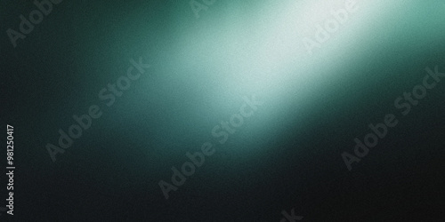 Gradient background with deep charcoal and dark emerald tones, noise texture effect photo