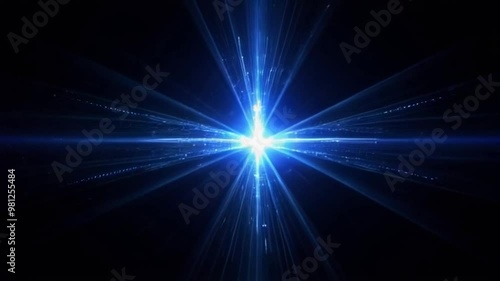 abstract background with rays