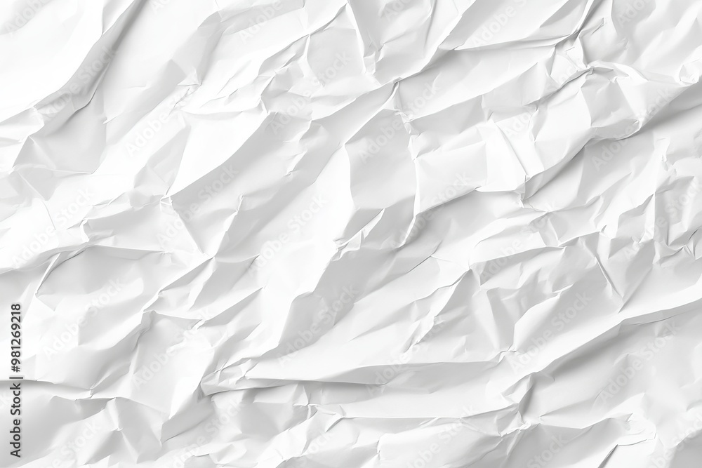 White Wrinkled Paper Texture – Perfect for Design and Background Use White Wrinkled Paper Texture – Perfect for Design and Background Use