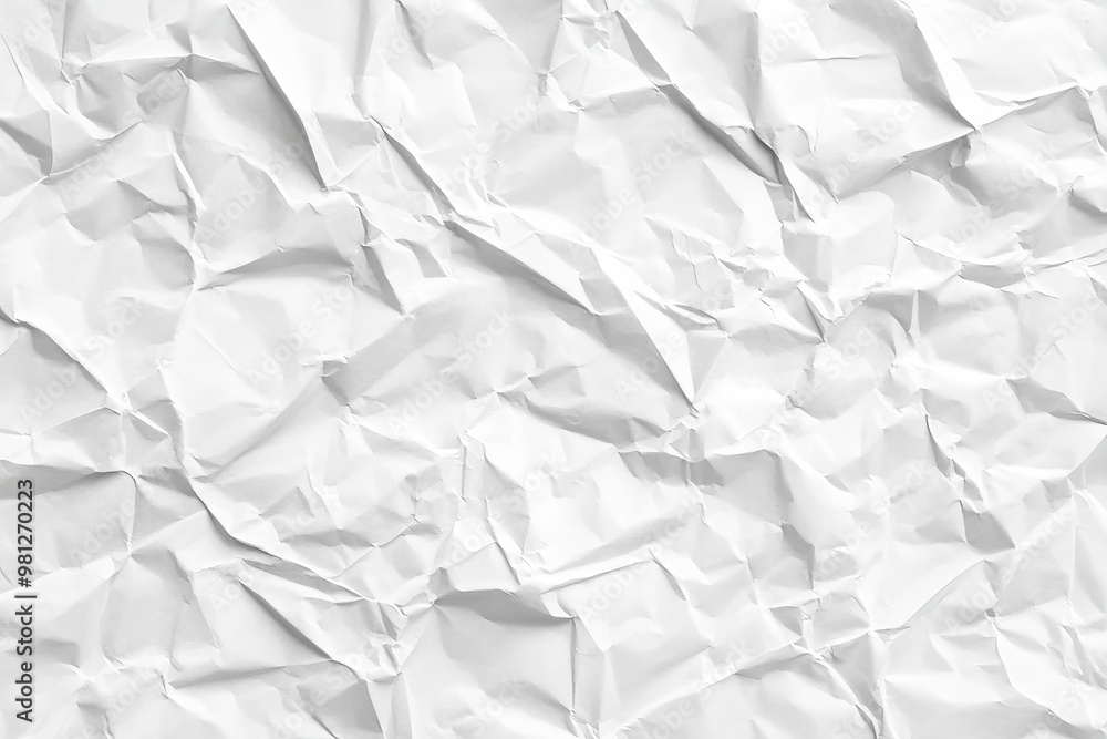 White Wrinkled Paper Texture – Perfect for Design and Background Use White Wrinkled Paper Texture – Perfect for Design and Background Use