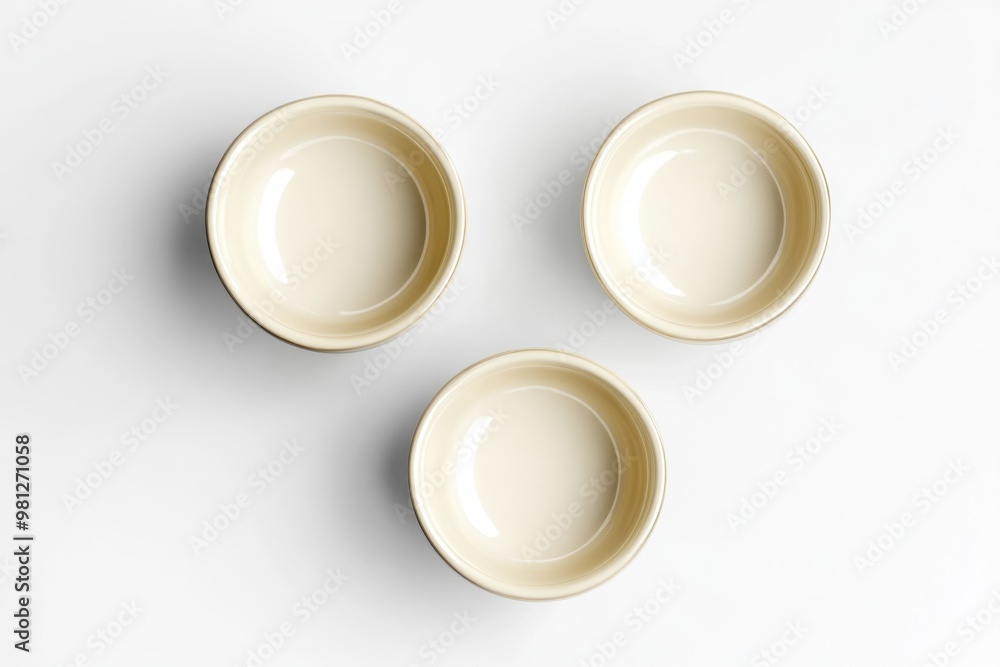 Ceramic Ramekin Set: Elegant Bakeware Collection Ceramic Ramekin Set: Elegant Bakeware Collection