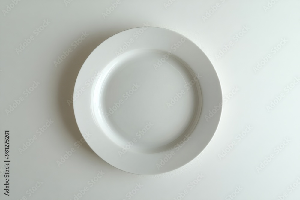 Porcelain Dinner Plate: Elegant Table Setting Porcelain Dinner Plate: Elegant Table Setting