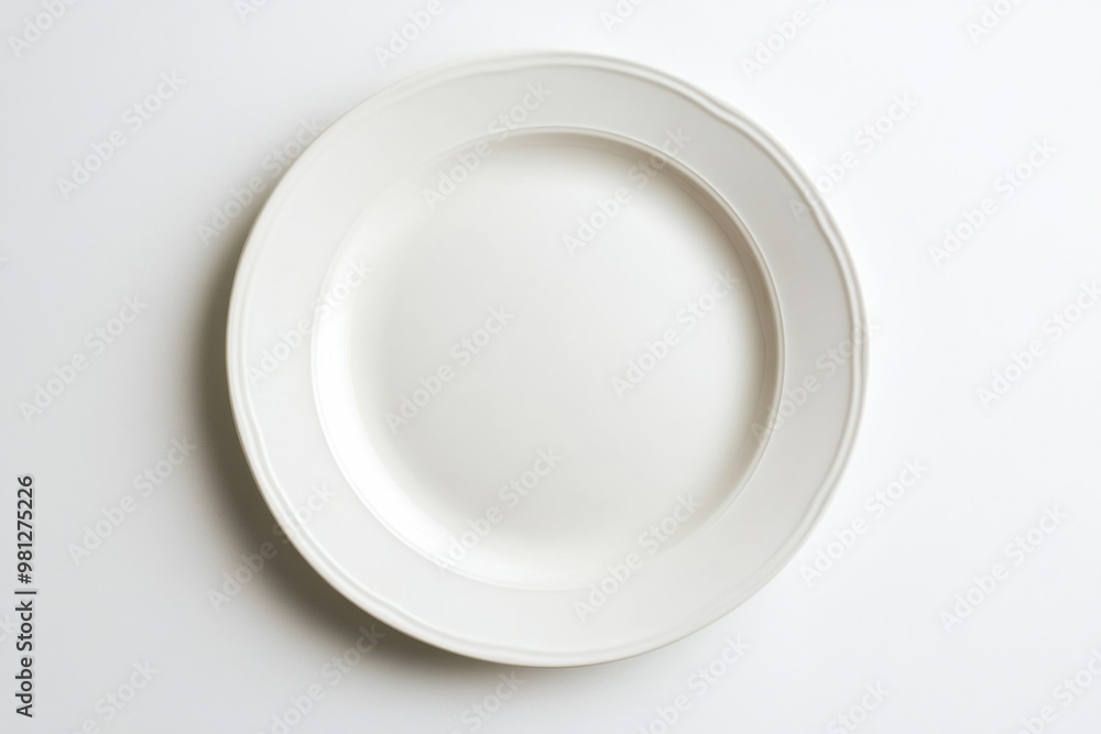Porcelain Dinner Plate: Elegant Table Setting Porcelain Dinner Plate: Elegant Table Setting
