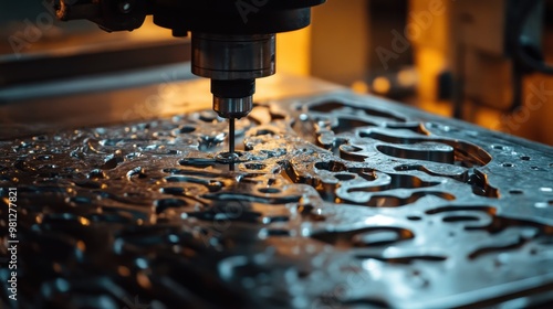 Precision Metalworking: A Glimpse into the Art of CNC Machining photo