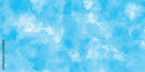 white cloud on blue sky background space........