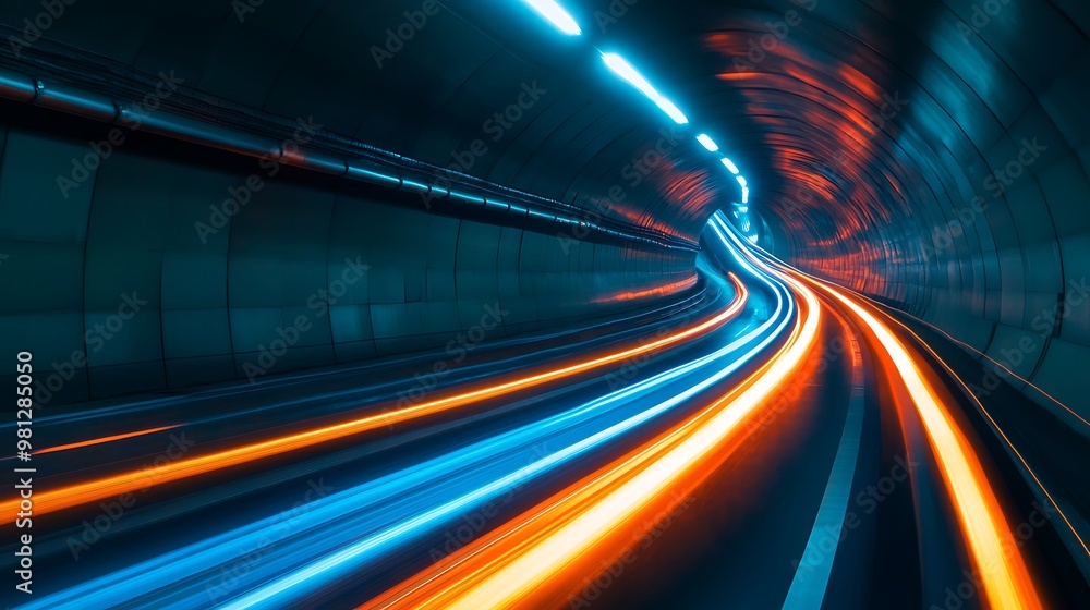 Radiating Neon Light Burst, futuristic flashes, Motion lights, Colorful Streaks on Dark Background Radiating Neon Light Burst, futuristic flashes, Motion lights, Colorful Streaks on Dark Background