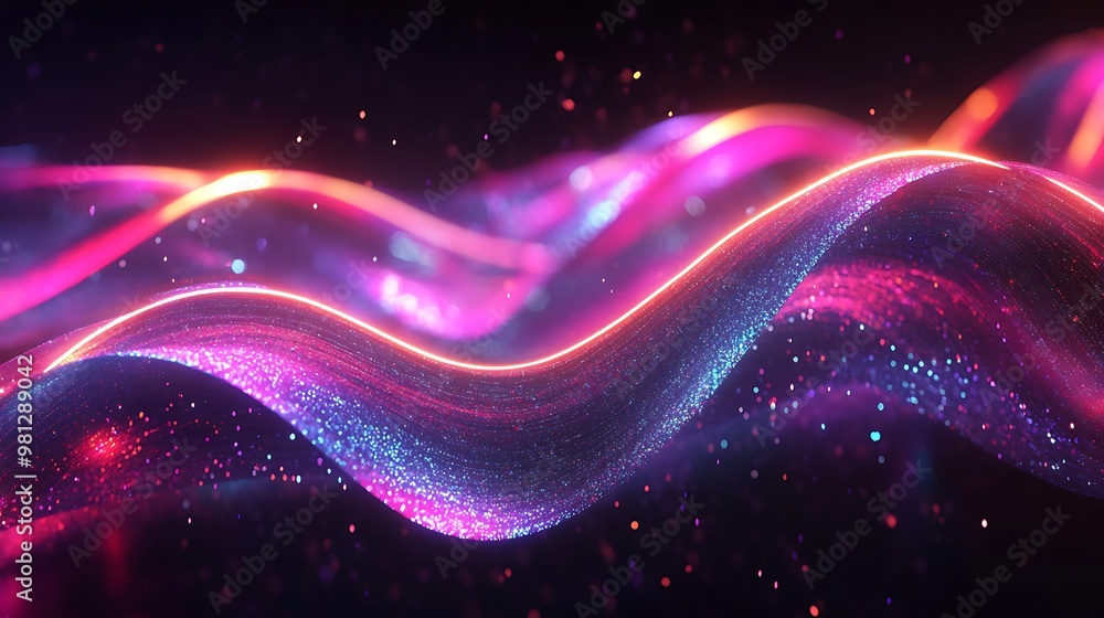 Radiating Neon Light Burst, futuristic flashes, Motion lights, Colorful Streaks on Dark Background Radiating Neon Light Burst, futuristic flashes, Motion lights, Colorful Streaks on Dark Background