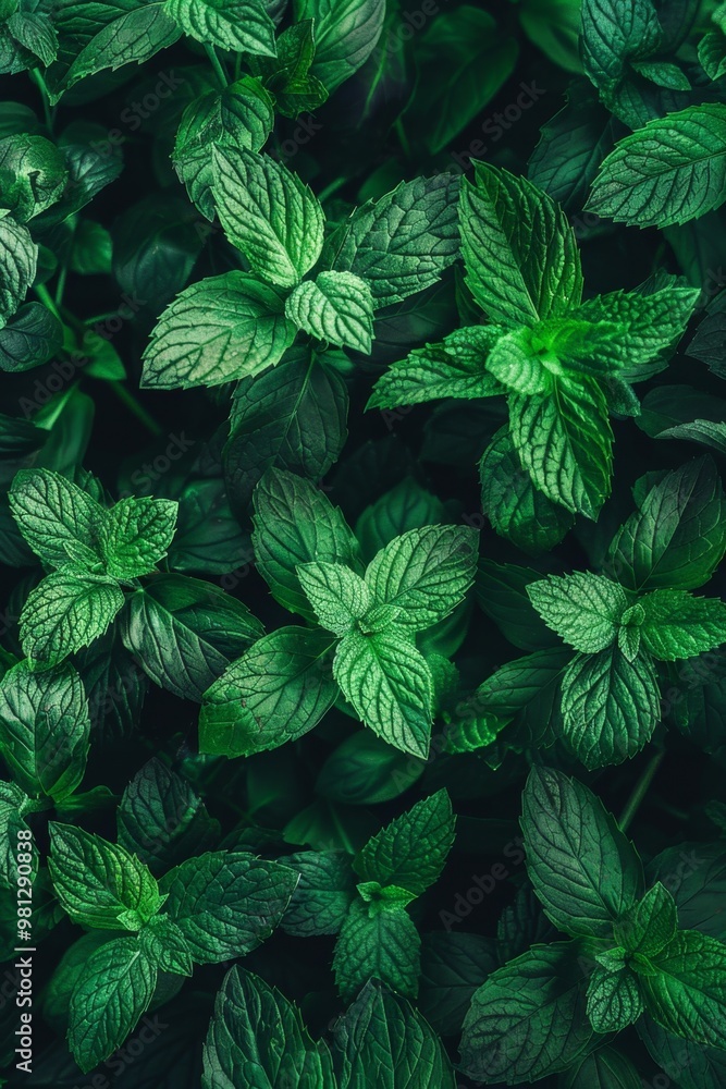 Many fresh peppermint leaves texture background, fragrant spices pattern, Mentha piperita mockup Many fresh peppermint leaves texture background, fragrant spices pattern, Mentha piperita mockup