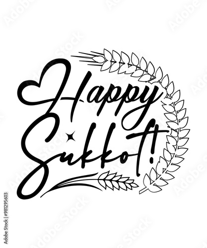 happy Sukkot! svg design