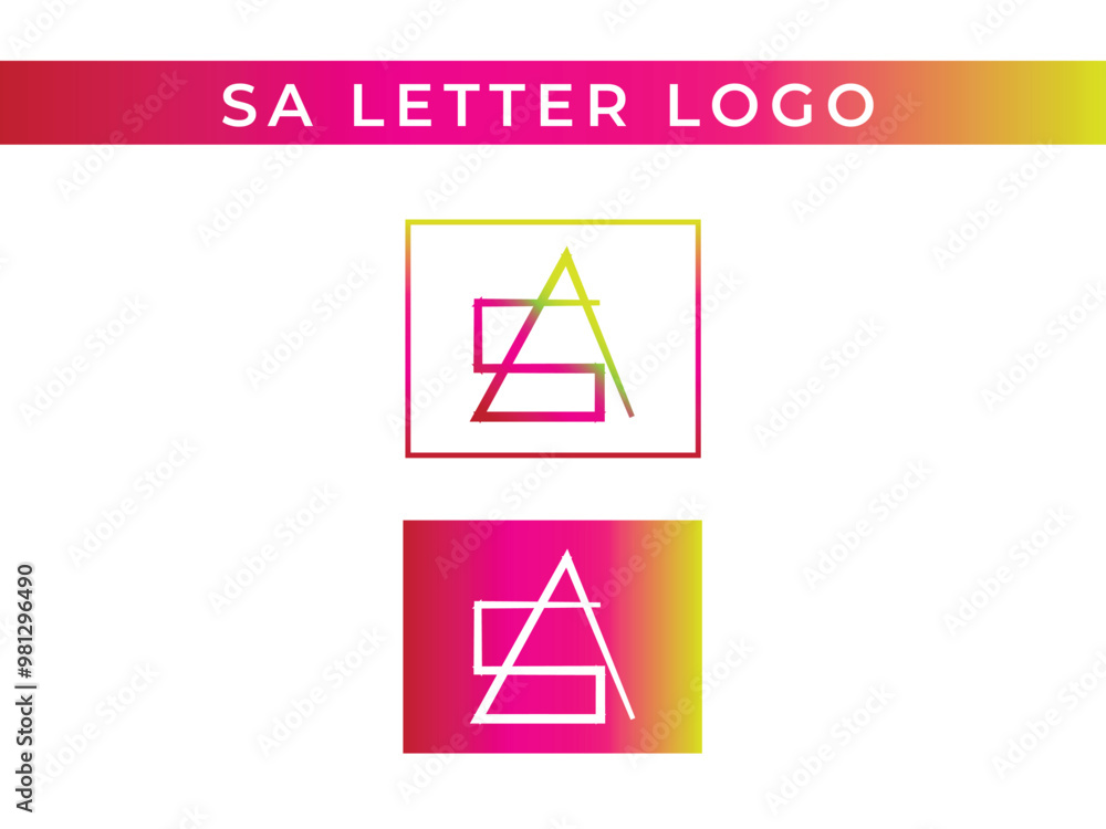 SA LETTER LOGO SA LETTER LOGO