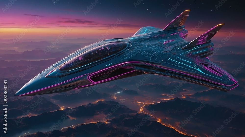 a shimmering synthwave bioluminescent astral image a shimmering synthwave bioluminescent astral image