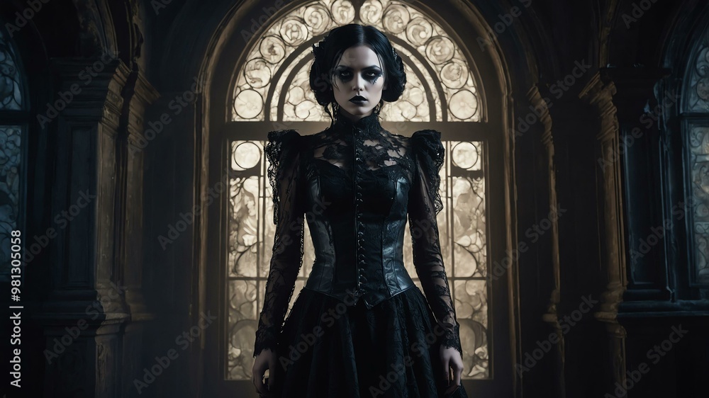 in a hauntingly beautiful scene a glamgoth ti image in a hauntingly beautiful scene a glamgoth ti image