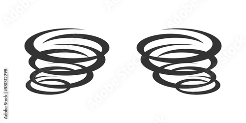 whirlwind vector logo design, whirlwind,vertigo,windstorm logo,swirl,icon,graphic,tornado